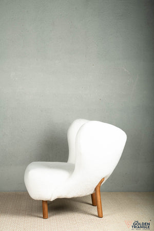Petra Lounge Chair  -  White