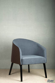 Vincent Blue Accent Chair
