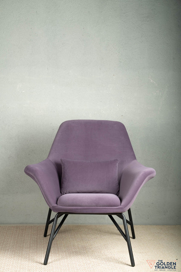 Alan Accent Chair  -  Purple