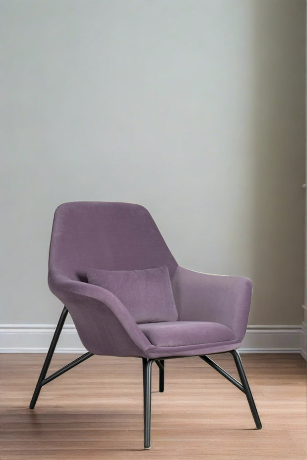 Alan Accent Chair  -  Purple