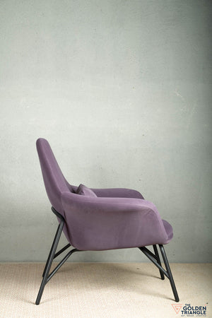 Alan Accent Chair  -  Purple