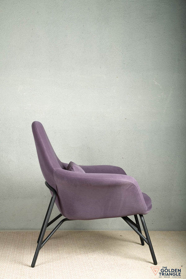 Alan Accent Chair  -  Purple
