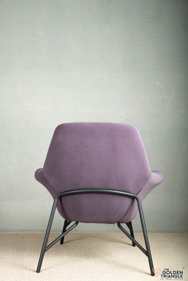 Alan Accent Chair  -  Purple