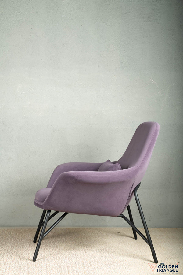 Alan Accent Chair  -  Purple