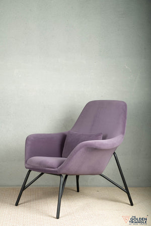 Alan Accent Chair  -  Purple
