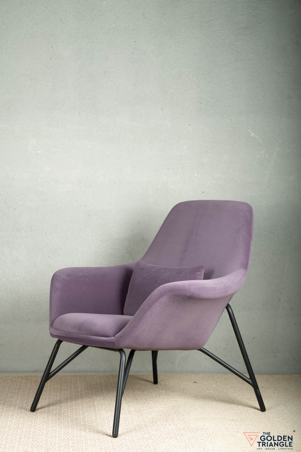 Alan Accent Chair  -  Purple