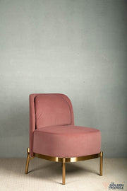 Harvey Accent Chair - Blush Pink