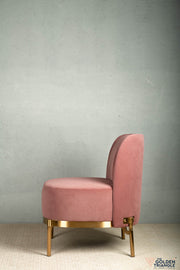 Harvey Accent Chair - Blush Pink