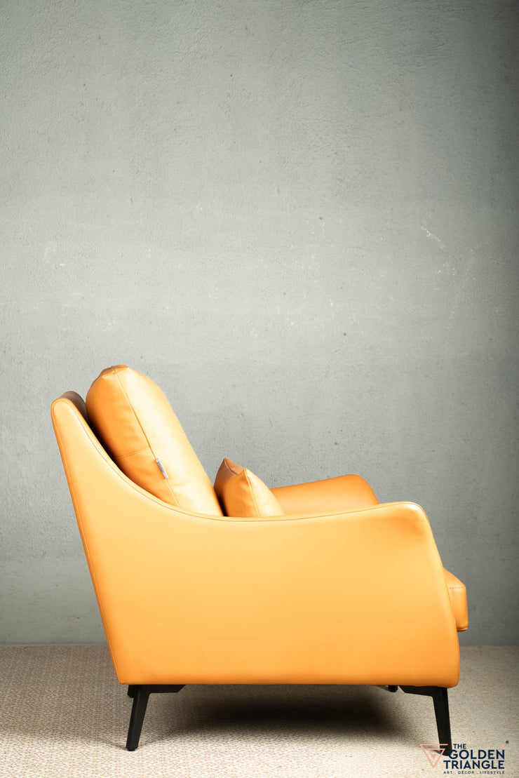 Oscar Orange Accent Chair  -  Orange