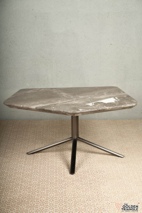 Minimo - Marble and Metal Side Table