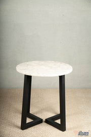 Bosque - Marble Circle Side Table