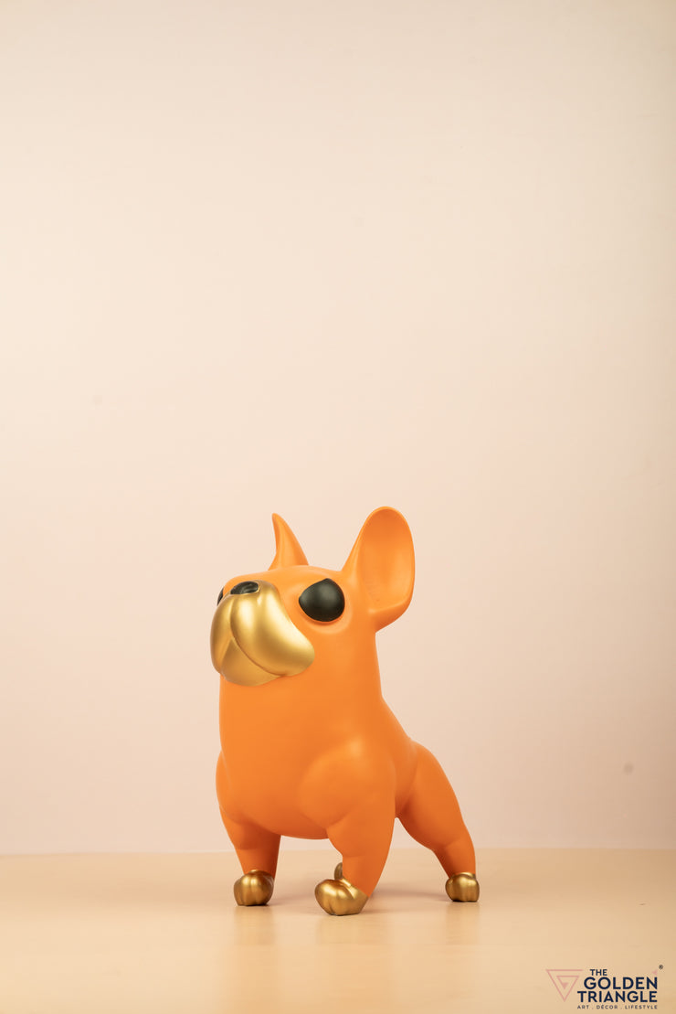 French Bulldog Artefact - Orange