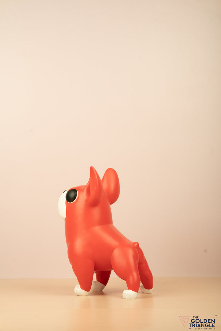 French Bulldog Artefact - Red