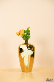 Aurelia Gold Ceramic Vase