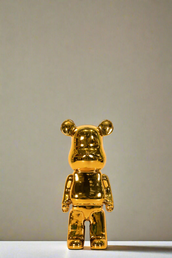 Bobo Bear - Standing Figurine - Gold