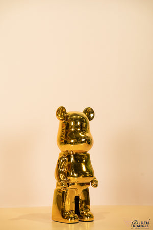 Bobo Bear - Standing Figurine - Gold