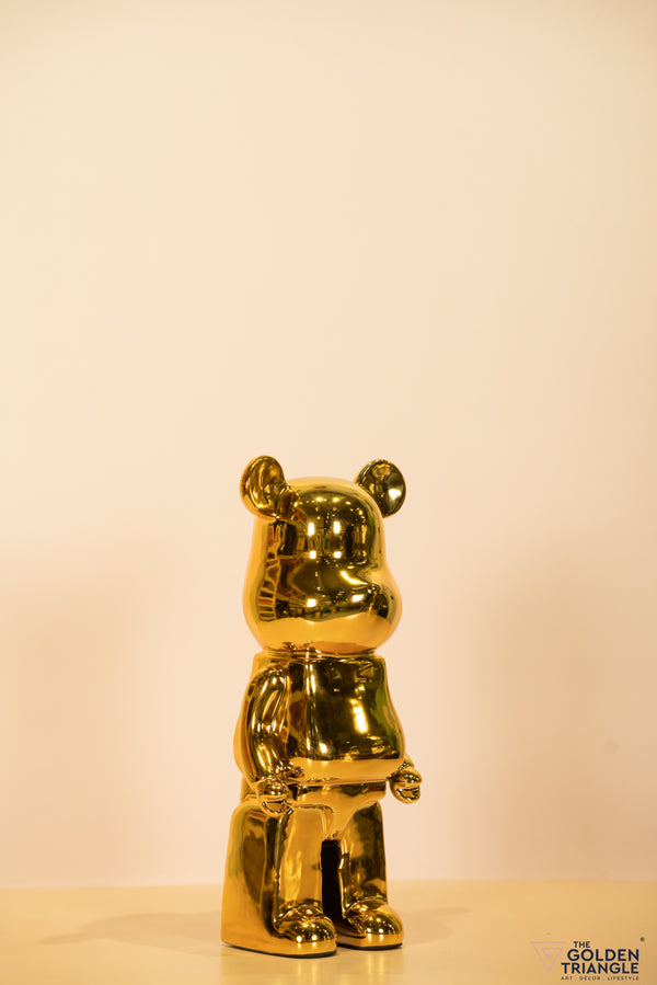 Bobo Bear - Standing Figurine - Gold