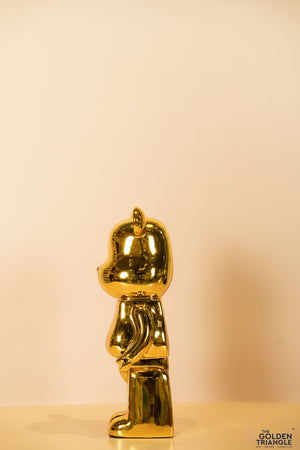 Bobo Bear - Standing Figurine - Gold
