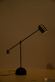 Jane Marble Table Lamp - Black