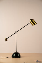 Jane Marble Table Lamp - Black