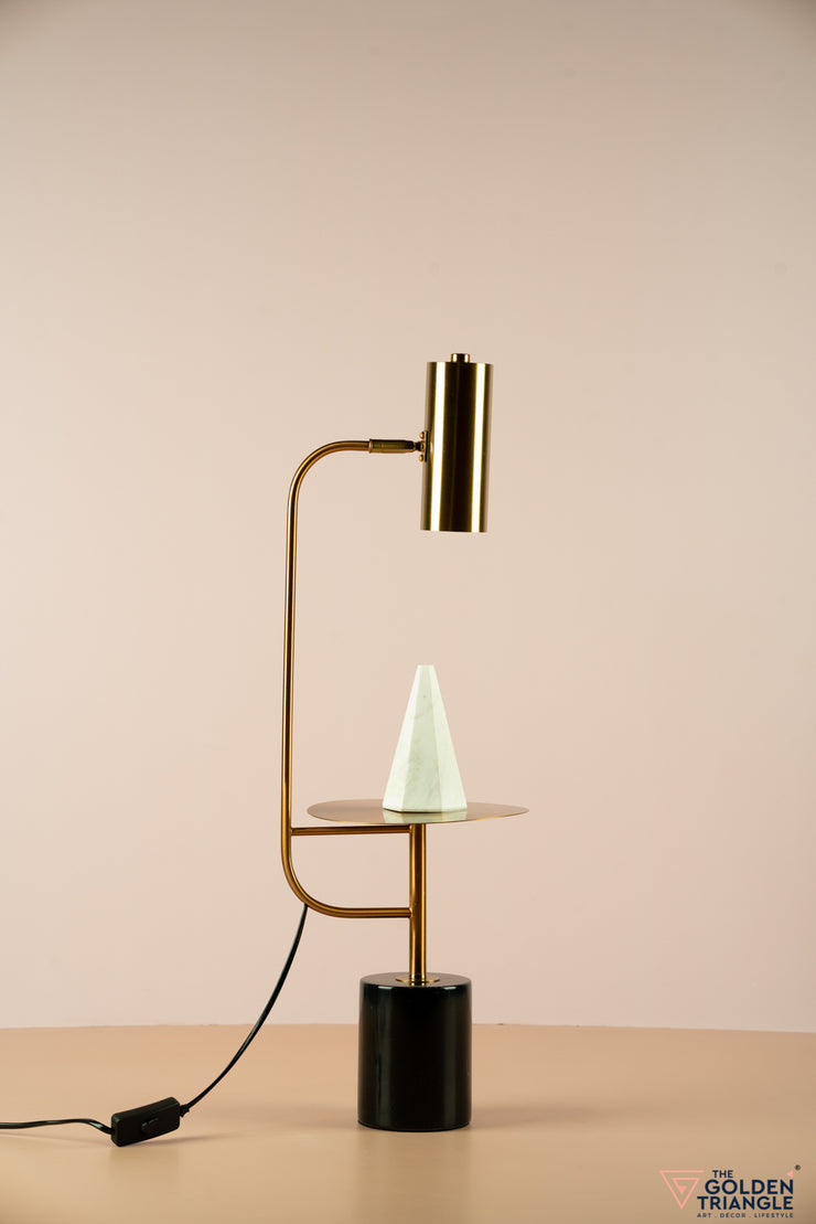Griffith Table Lamp with a Stand - Black