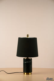 Dune Black Marble Table Lamp
