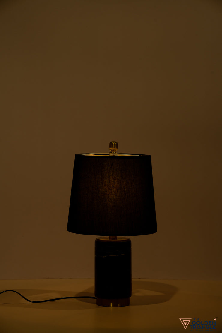 Dune Black Marble Table Lamp