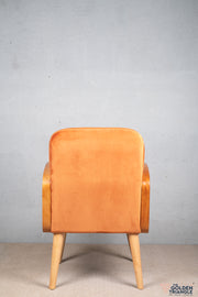 Baxter Rattan Chair - Orange