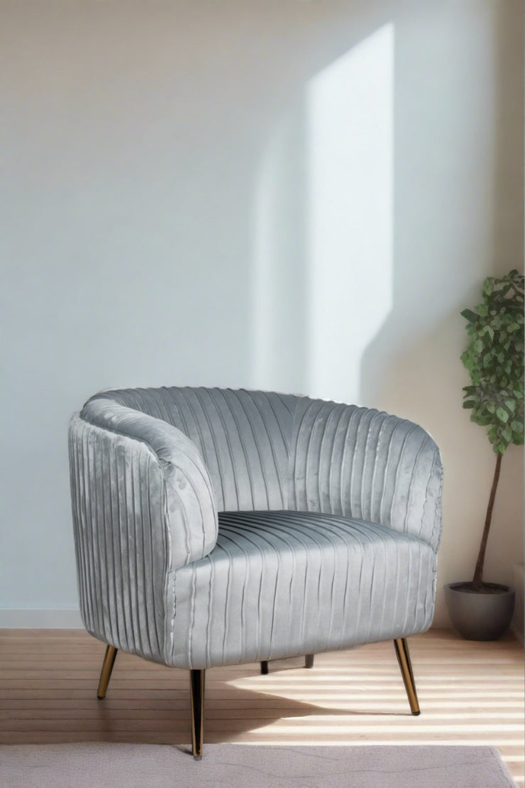 Bertie Pleated Accent Chair