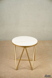 Arlo Side Table - White