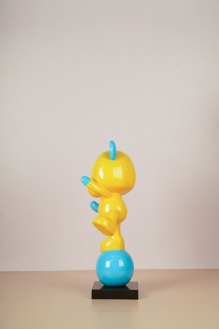Coco Artefact - Yellow and Blue