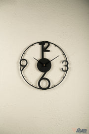 Virtue Metal Wall Clock - Black